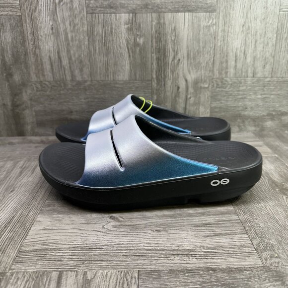 OOFOS OOahh Luxe Slide Women's size 11/Euro 42 Comfort Sandals - Picture 5 of 8